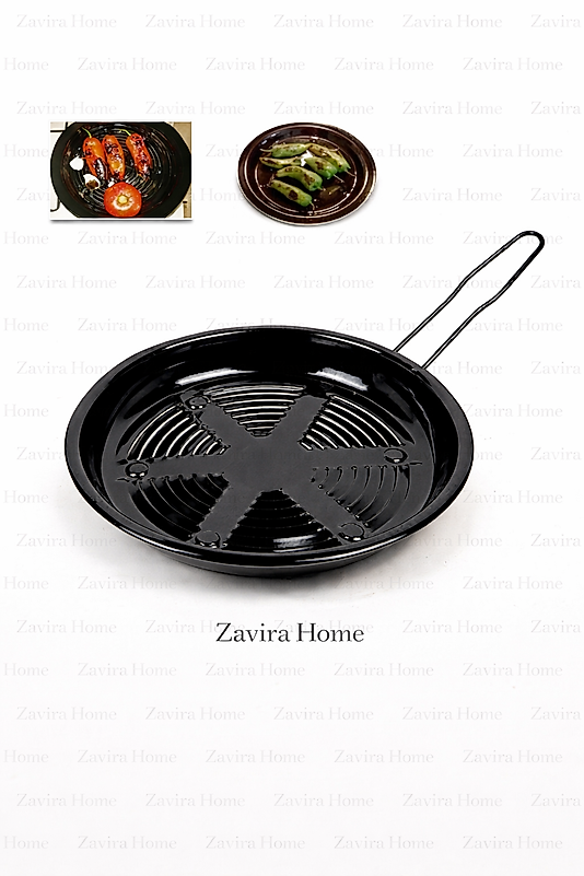 Siyah Emaye Közleme Tavası (Ocak Üstü Kullanım)