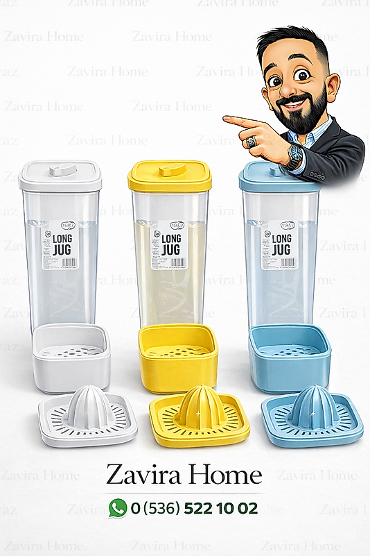 Sıkacak Aparatlı Limonatalık Sürahi 2 Litre