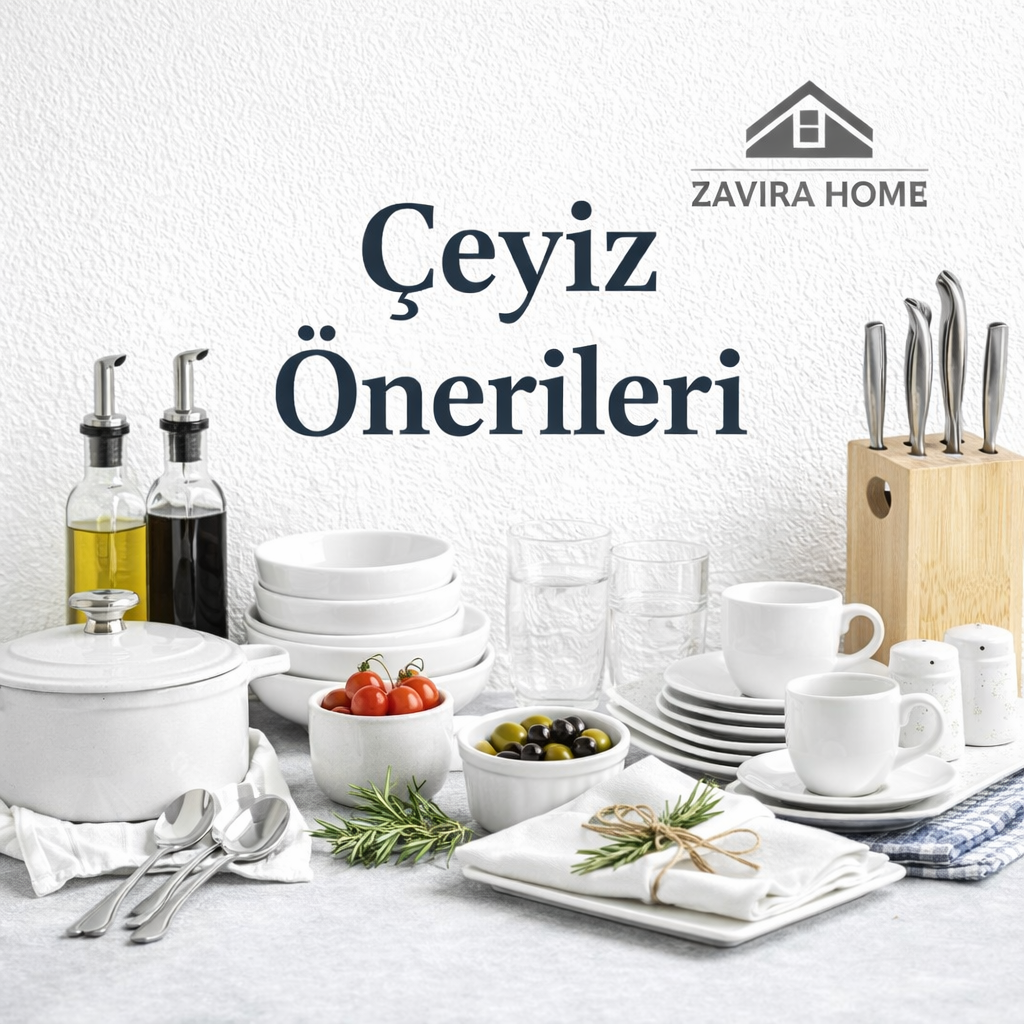 Çeyiz Hazırlığında Olmazsa Olmaz 10 Mutfak Ürünü